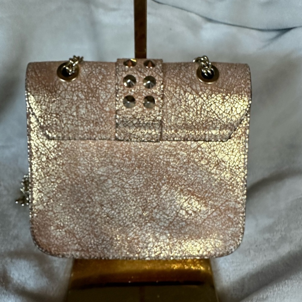 Cuir Rose metallic studded bag - Picture 2 of 11